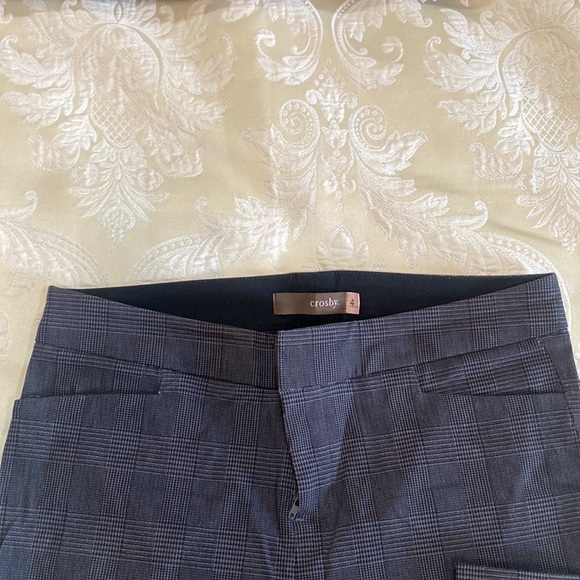 NWOT Crosby. subtle color plaid trousers. - Picture 3 of 10